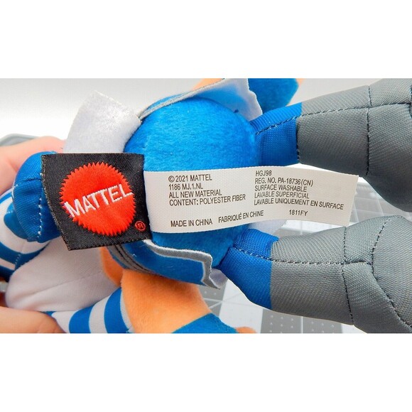 Star Wars The Mandalorian Plush Jedi Ahsoka Tano 9" Stuffed Animal Toy Mattel - Picture 8 of 8